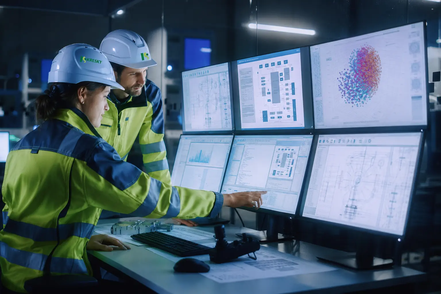 Equipo de ingeniería y automatización de KRESKY